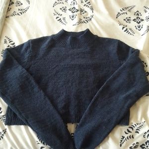Wild Fable cropped mock neck sweater